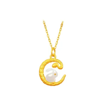 Qing Yi Hetian Jade Necklaces White Jade Women's