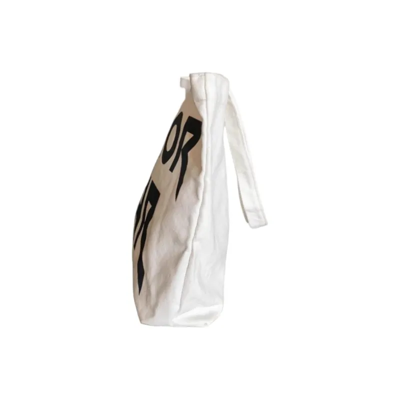 Warrior Canvas Bag, Tote Bag, Shopping Bag, Handbag, Shoulder Bag Tubas Women's White-2