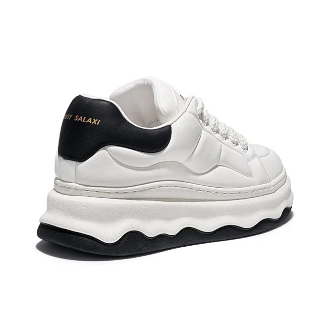SALAXI Anti-Slip And Wear-Resistant Height Increasing Low-Top Skateboard Shoes Men's-3