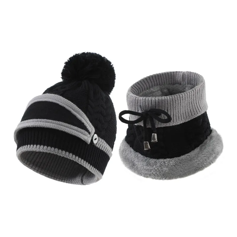 NANJIREN Thickened Beanies Women's-4