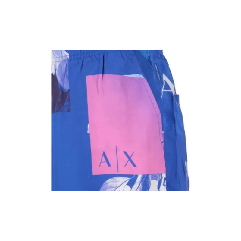 ARMANI EXCHANGE Casual Shorts Men Sea Blue-5