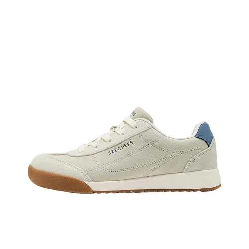 Skechers Sports Life Collection Anti-Slip Wear-Resistant Low-Top Skateboard Shoes Women's Ivory