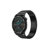 Black with One-Button Quick Release Folding Clasp