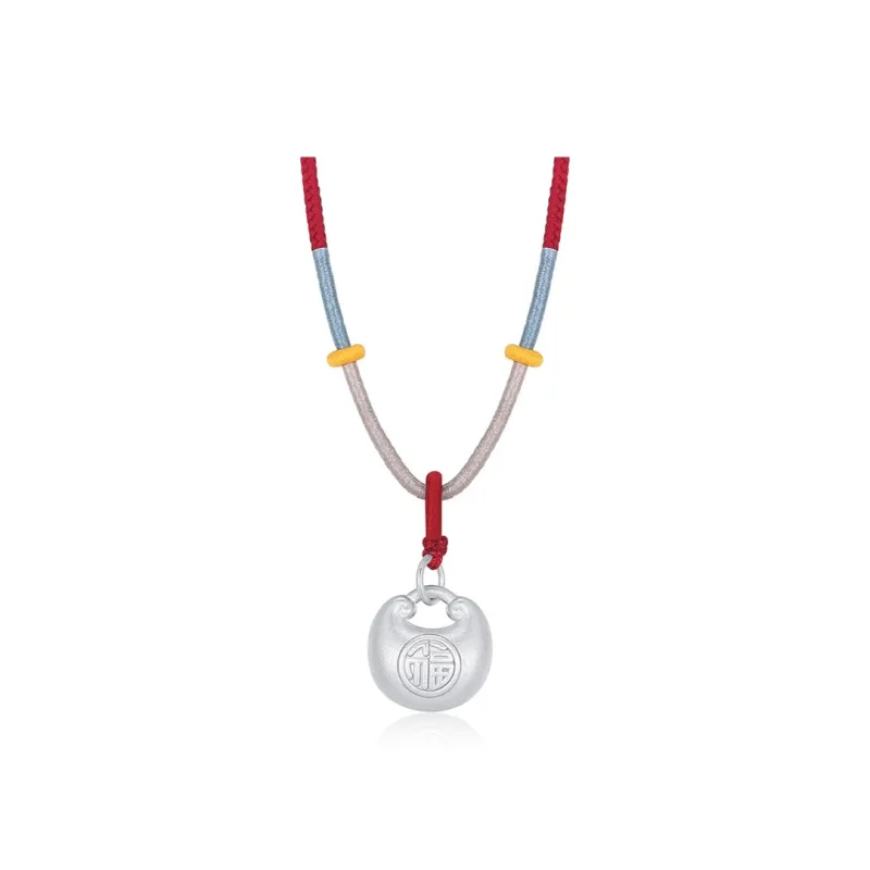 CHAOHONGJI Sterling Silver 990 Necklaces Women's-0