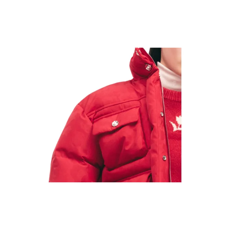CHANEL NEIGE Ski Series 24 Fall And Winter Jackets Coats Women's Red-3