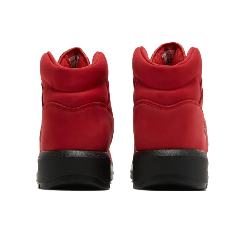 Supreme x Timberland Field Boots Ankle Boots Men's Red-3