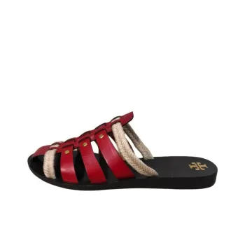 TORY BURCH Wrap-toe Slippers Women's Red