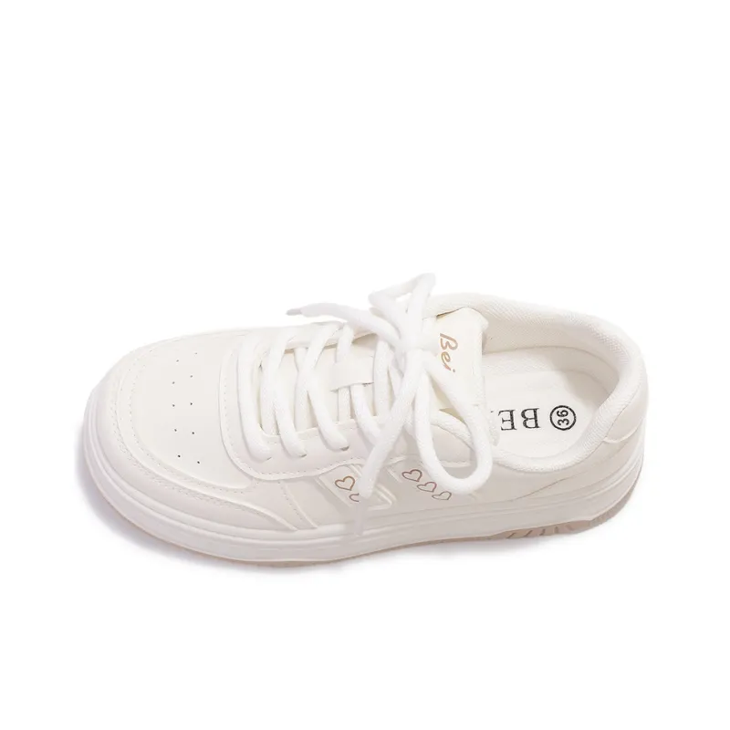 Shen Linsen Cushioning Slip Resistant Low Top Casual Shoes Women's Beige-4