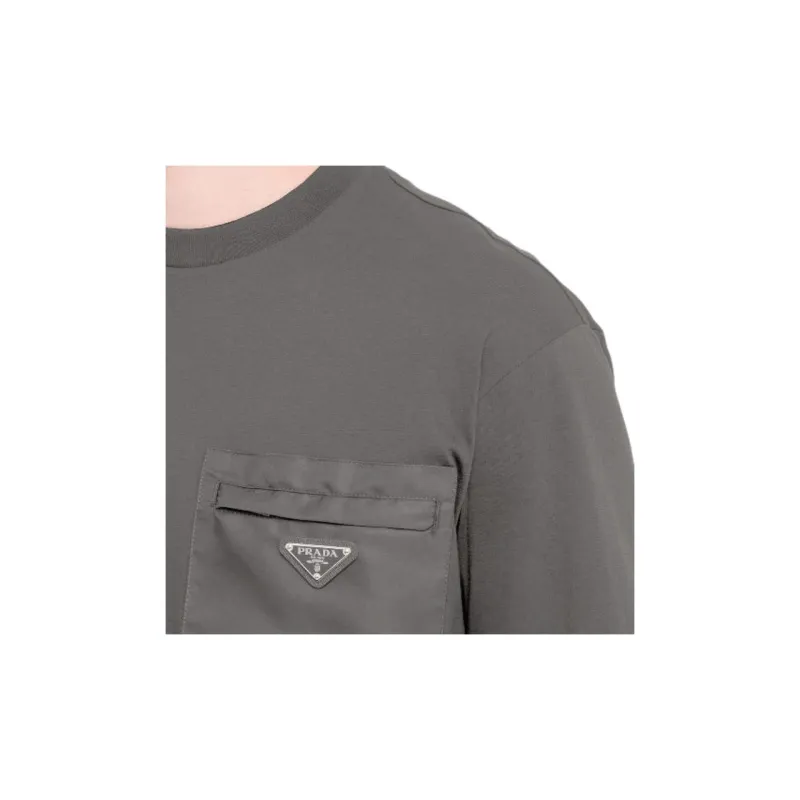PRADA T Shirts Men Gray-5