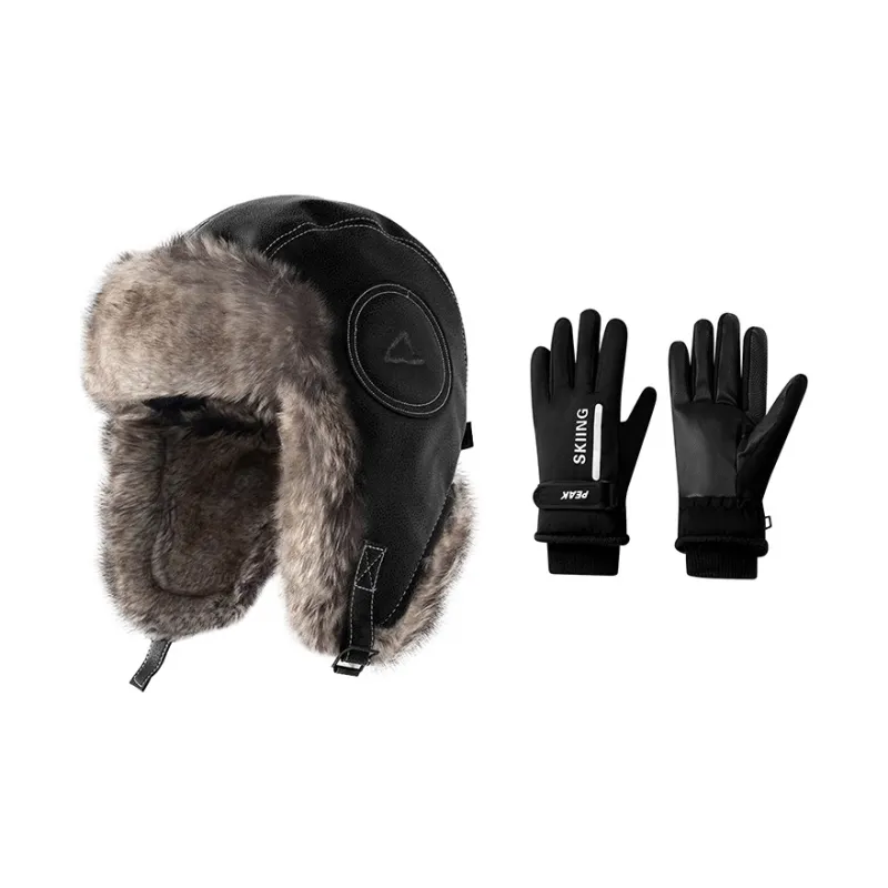 PEAK Polyester Trapper Hats Unisex-0