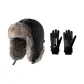 Black Hats & Caps+Black Gloves