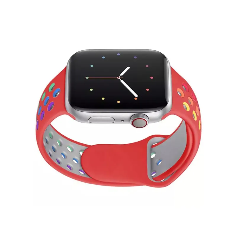 ZHENGGUANG Watch Band Apple Compatibility Silicone Material-34