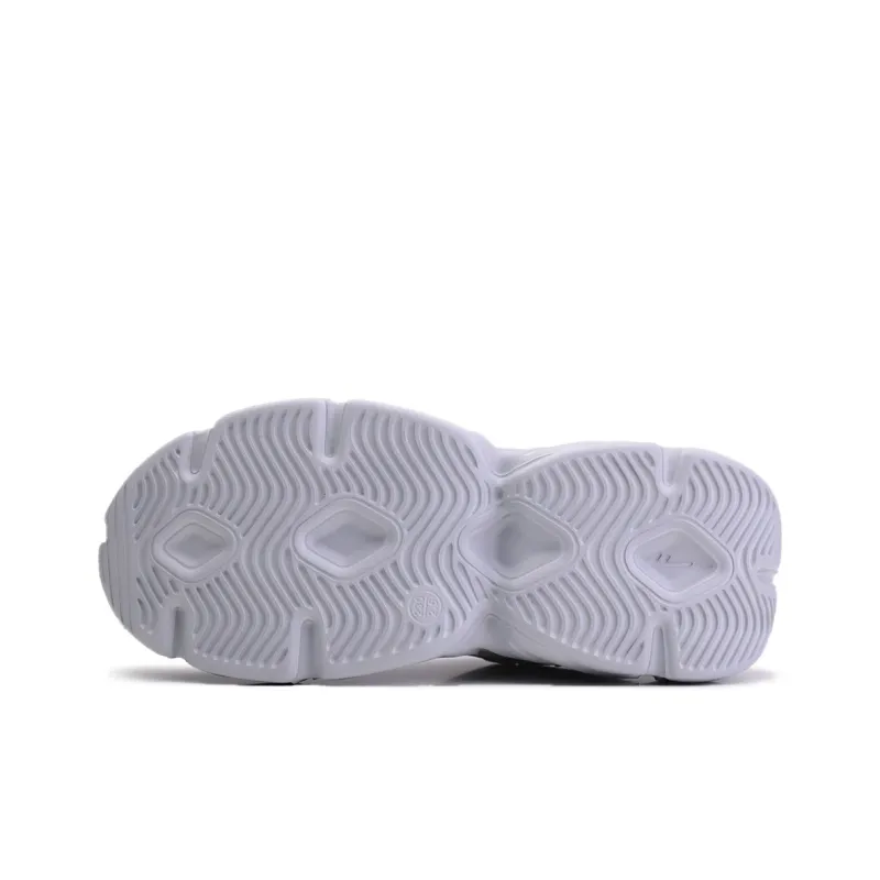 Warrior Anti-Slip And Wear-Resistant Lightweight Low-Top Chunky Sneakers Women's Ash Beige Purple-5