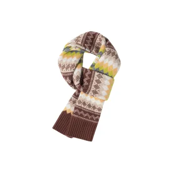 Shanghai Story Sheep Wool Knit Scarves Unisex