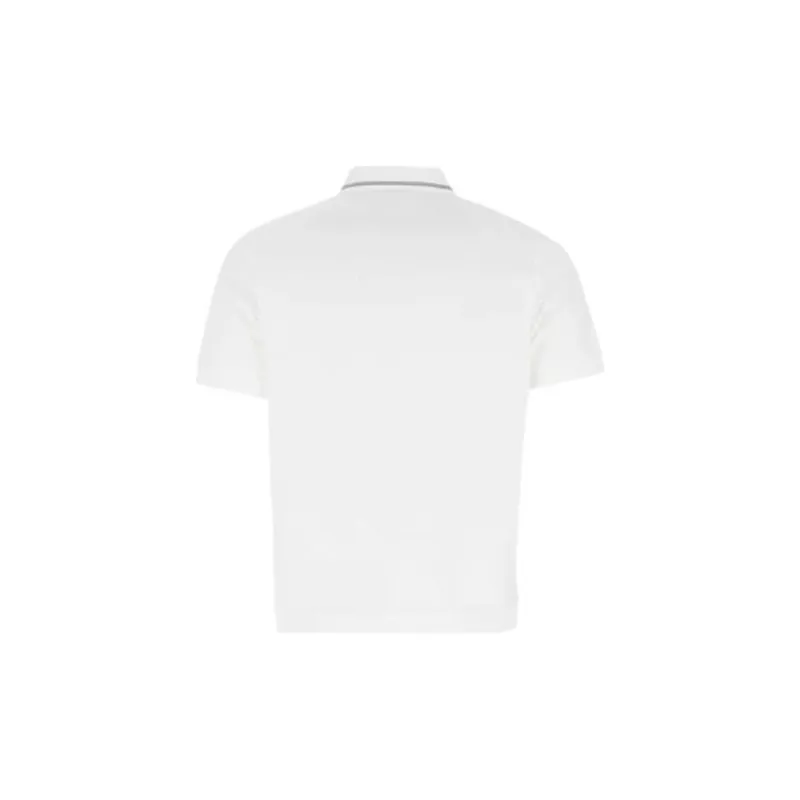 PRADA Polo Shirts Men White-1