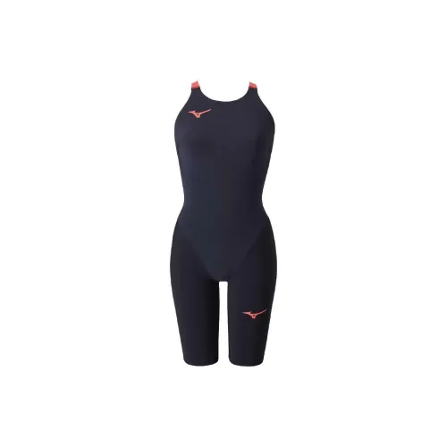 Mizuno One piece Swimsuit Women's Navy Blue