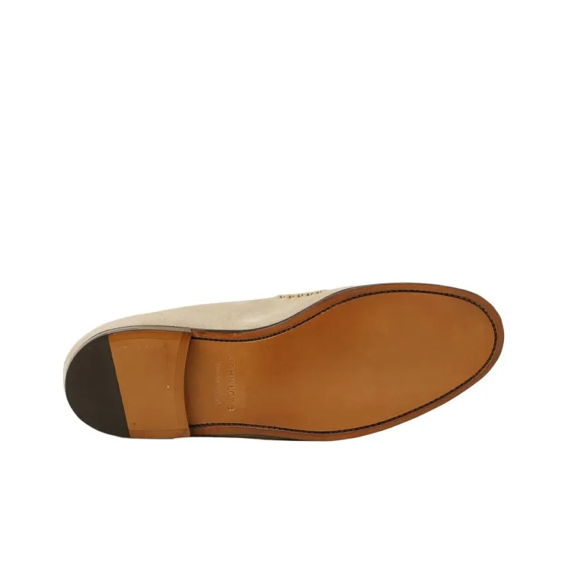 JOHN LOBB Bath Loafers Men's Apricot-4