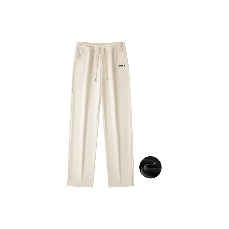 Aol Knitted Sports Pants Unisex-15