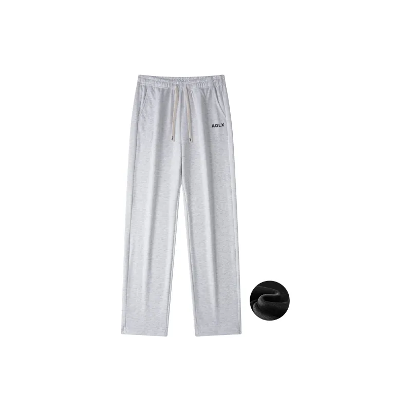 Aol Knitted Sports Pants Unisex-12