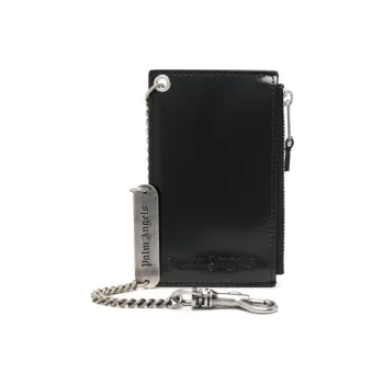 PALM ANGELS Logo Debossed Card Holder
