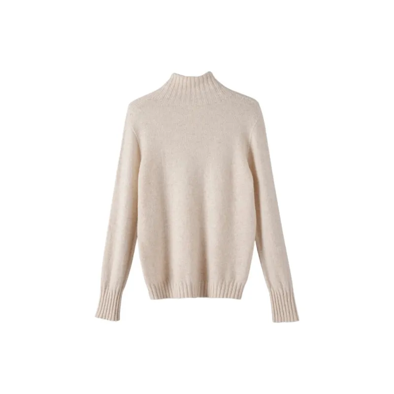 Late White Knitwear Women's Coffee-11