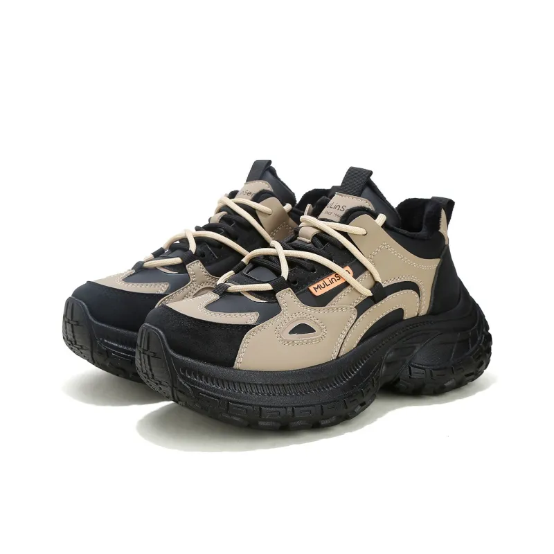Mulinsen Warm Low-Top Chunky Sneakers Women's-8