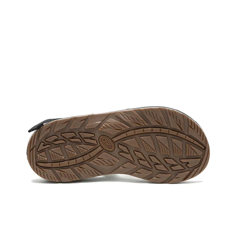Chaco Beach Sandals Men's Black Green-4