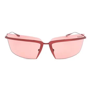 Valentino Geometric Frame Sunglasses