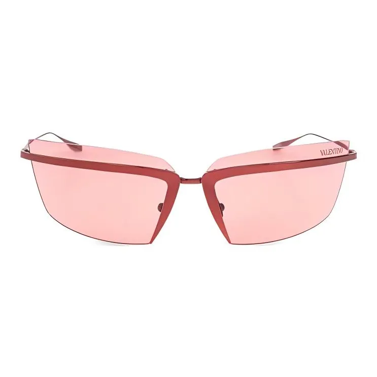 Valentino Geometric Frame Sunglasses-0