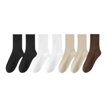 Lan Miao Mid Calf Socks Women's 7 Pack