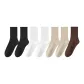 2 Black+2 Pure White+2 Khaki+1 Dark Brown
