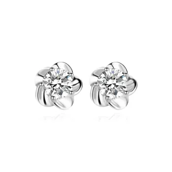 Tkb S999 Fine Silver Stud Earrings Women's