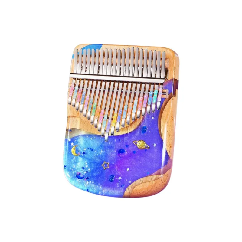 CEGA Resin Craft U Shaped Bottom Design Kalimba Thumb Piano-1