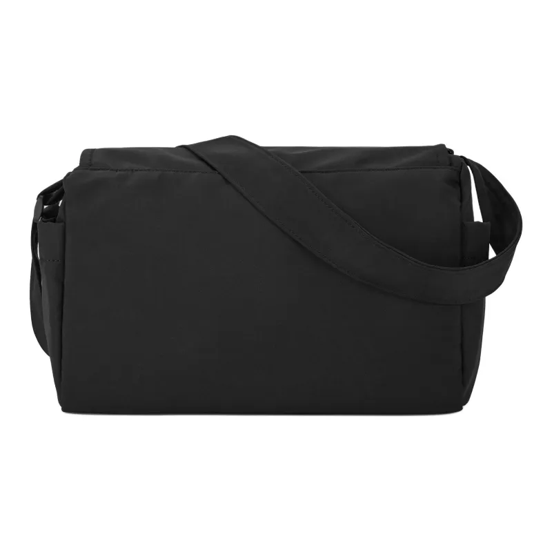 JEANSWEST Fabric Crossbody Bag Regular Unisex Black/Ecru/Dusty Blue-2