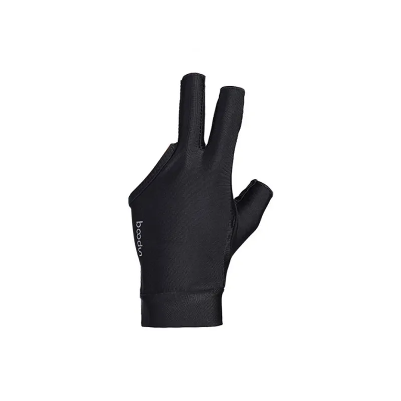 BOODUN Billiards Three Finger Gloves Silicone Lycra Disc Mesh Single For Left Hand Unisex-0