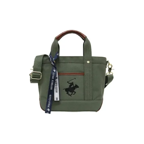 BEVERLY HILLS POLO CLUB Cotton Handbag Unisex Green