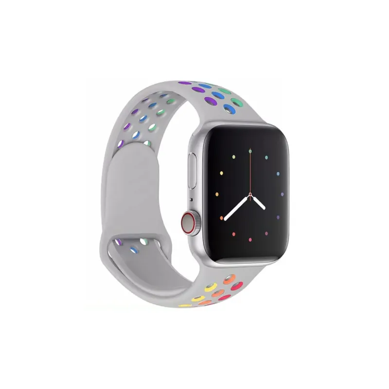 ZHENGGUANG Watch Band Apple Compatibility Silicone Material-26