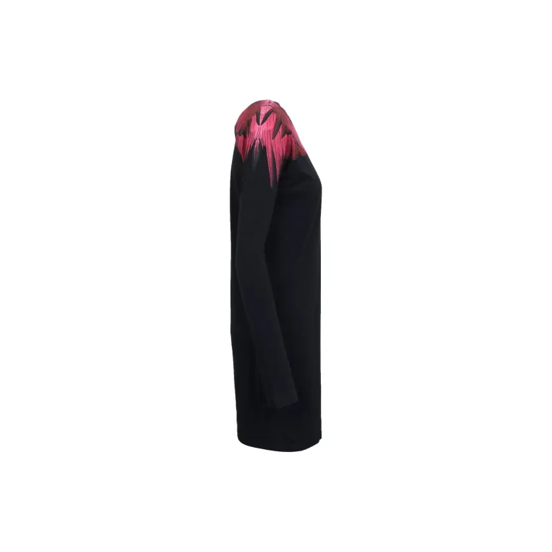 MARCELO BURLON COUNTY OF MILAN Long Sleeved Dresses Women's Black-1
