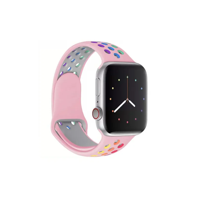 ZHENGGUANG Watch Band Apple Compatibility Silicone Material-65
