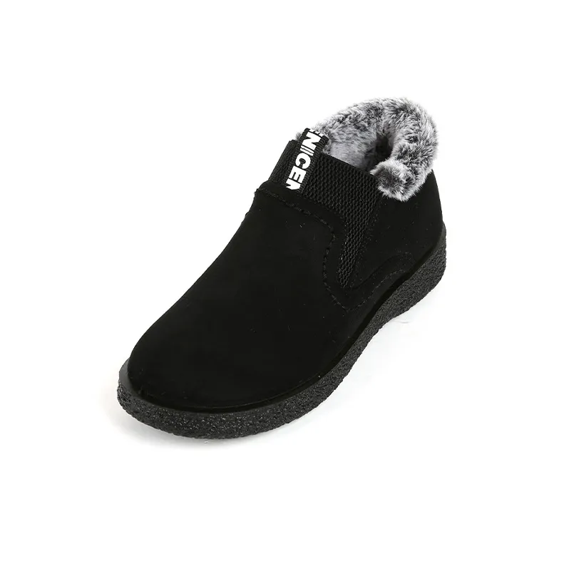 Old Meihua Cushioning Mid Top Casual Shoes Women's Black-1