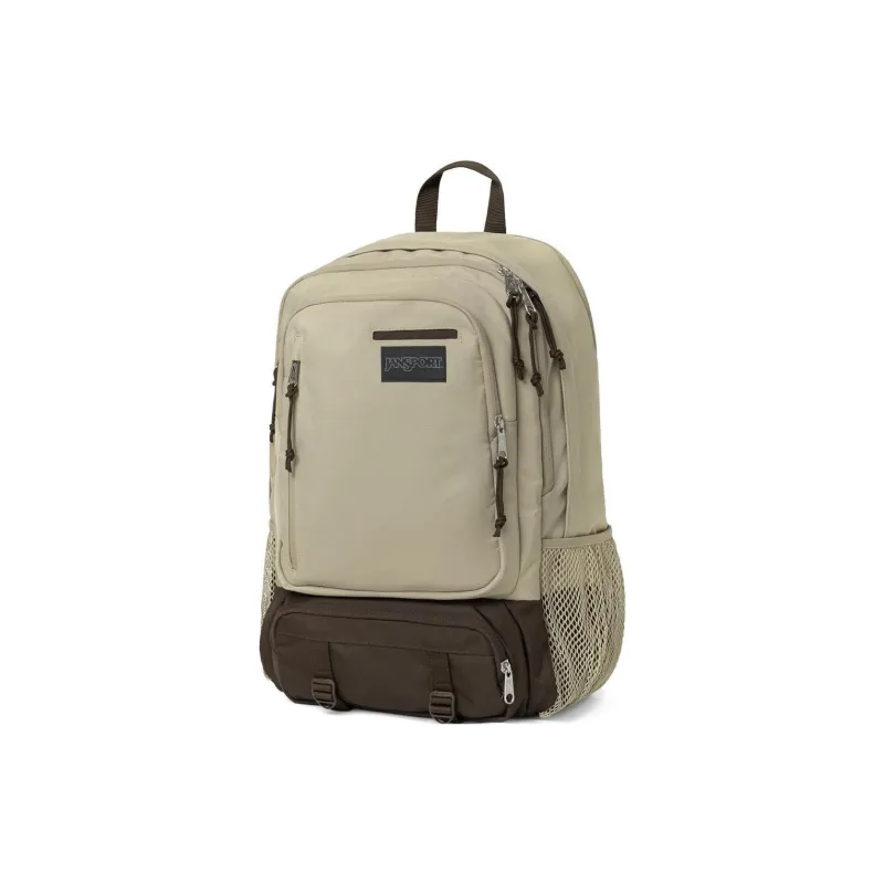 JanSport Polyester Backpack Regular Unisex Beige-2
