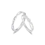 Sterling Silver Couple Rings