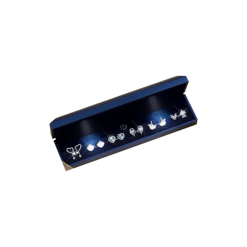 GAGA S925 Silver Stud Stud Earrings Women's-1