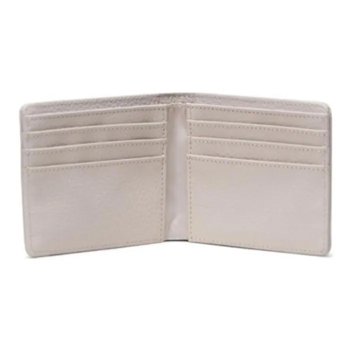 Herschel Leather Wallet Regular Unisex Moon White-2