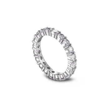 KAILEIFU 925 Sterling Silver Rings Women's Silver