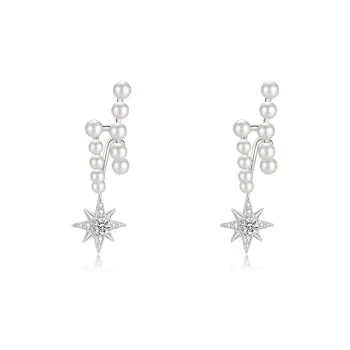 KAiLA S925 Silver Stud Earrings Women's Love Confession Gift Box