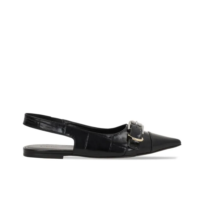 Givenchy Voyou Casual Single Shoes Women's Black-1