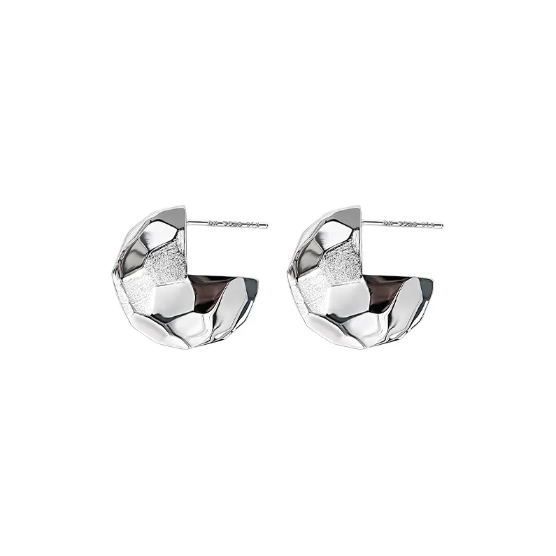 BAILAN BN 925 Sterling Silver Earrings Unisex-0