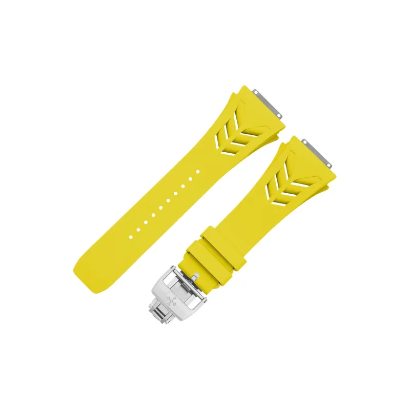 VAGENARI Watch Bands New Arrival Shark Gills Rubber Strap Compatibility For RM035 RM035 02 RM035 03 Unisex-20