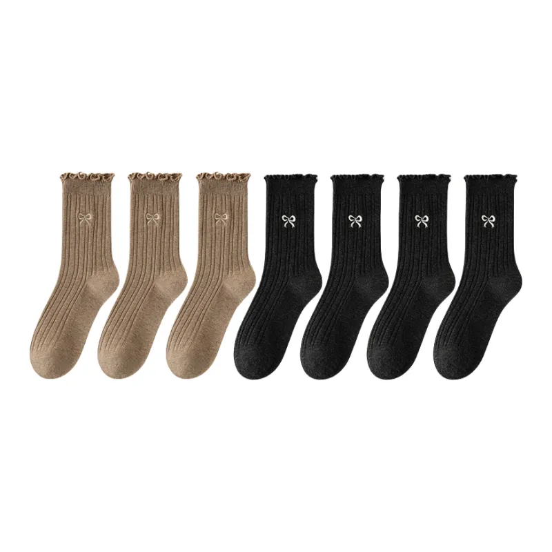 Lan Miao Mid-Calf Socks Women's 7 Pack-17